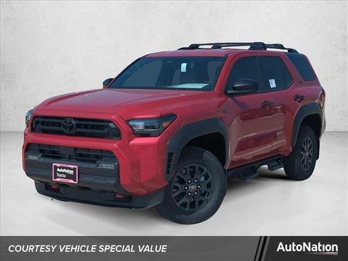 Supersonic Red 2026 Toyota 4Runner SR5