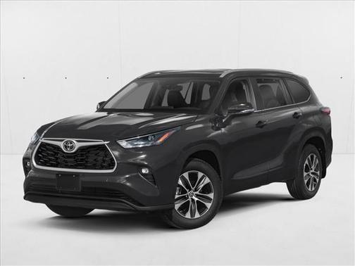 Midnight Black Metallic 2026 Toyota Highlander XLE