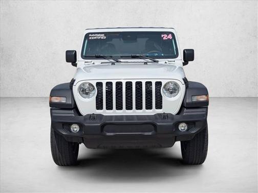 Bright White Clearcoat 2024 Jeep Wrangler Sport S