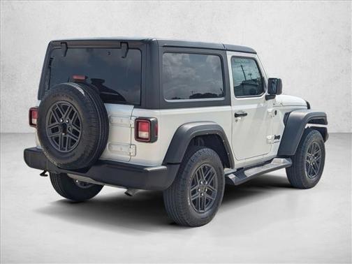 Bright White Clearcoat 2024 Jeep Wrangler Sport S