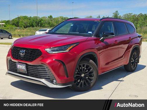 Ruby Flare Pearl 2024 Toyota Highlander XSE
