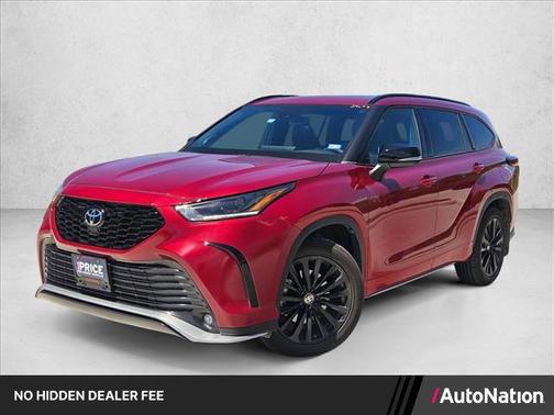 Ruby Flare Pearl 2024 Toyota Highlander XSE
