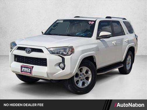 Super White 2019 Toyota 4Runner SR5 Premium