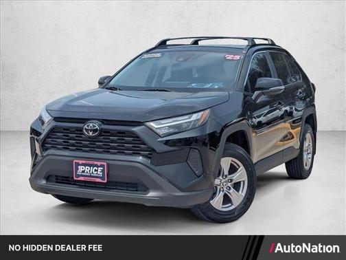 Midnight Black Metallic 2025 Toyota RAV4 XLE