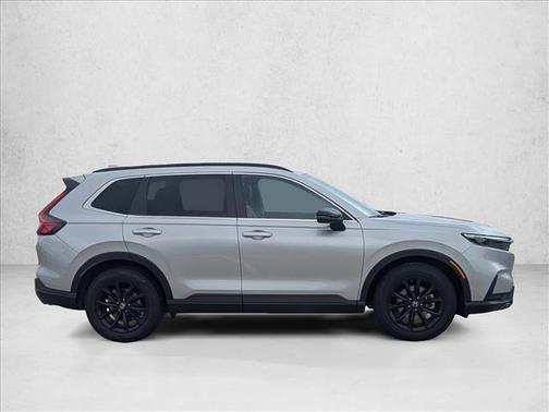 Lunar Silver Metallic 2024 Honda CR-V Hybrid Sport FWD