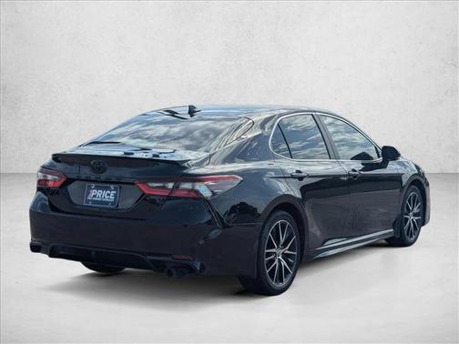 Midnight Black Metallic 2023 Toyota Camry SE