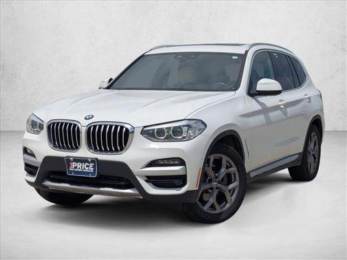 Alpine White 2021 BMW X3 sDrive30i