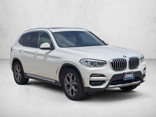 Alpine White 2021 BMW X3 sDrive30i