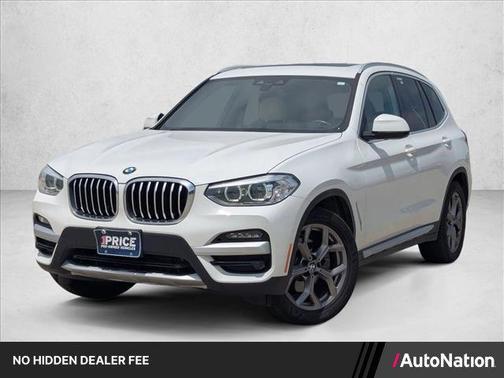 Alpine White 2021 BMW X3 sDrive30i