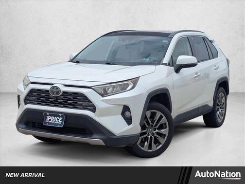 Blizzard Pearl 2019 Toyota RAV4 Limited