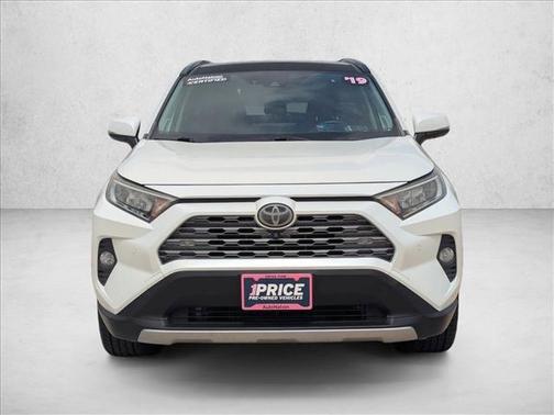 Blizzard Pearl 2019 Toyota RAV4 Limited