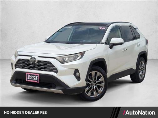Blizzard Pearl 2019 Toyota RAV4 Limited