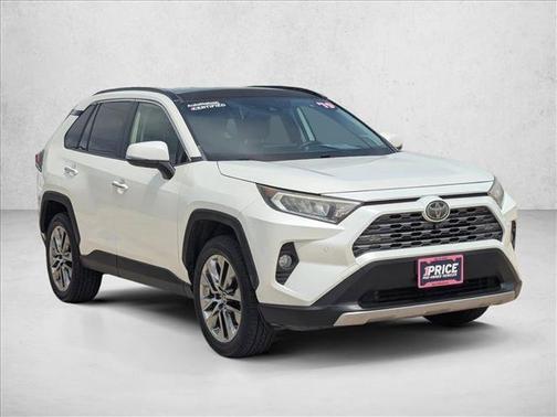 Blizzard Pearl 2019 Toyota RAV4 Limited