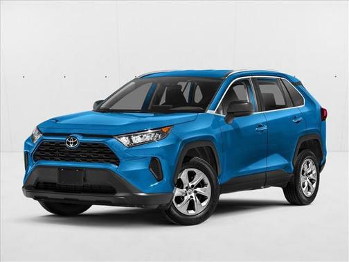 Blue Flame 2021 Toyota RAV4 LE