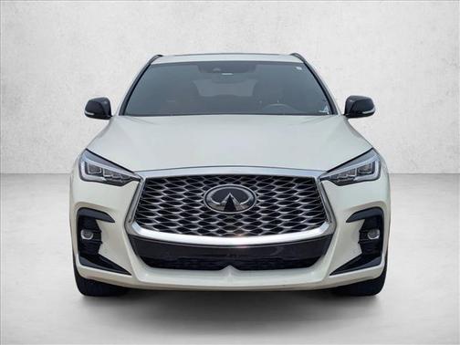 Majestic White 2023 INFINITI QX55 SENSORY