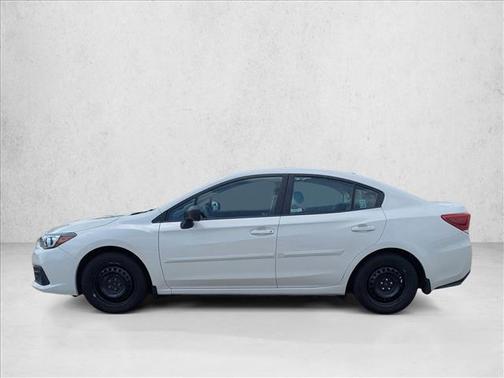 Crystal White Pearl 2020 Subaru Impreza 4-door CVT