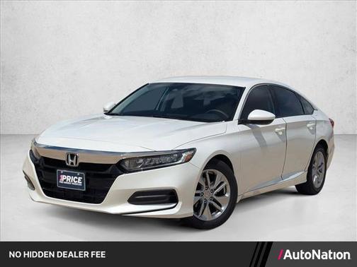 Platinum White Pearl 2018 Honda Accord LX