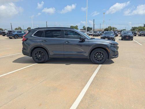 Urban Gray Pearl 2025 Honda CR-V Hybrid Sport FWD