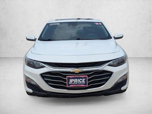 Summit White 2024 Chevrolet Malibu FWD 1LT
