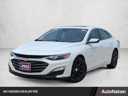 Summit White 2024 Chevrolet Malibu FWD 1LT