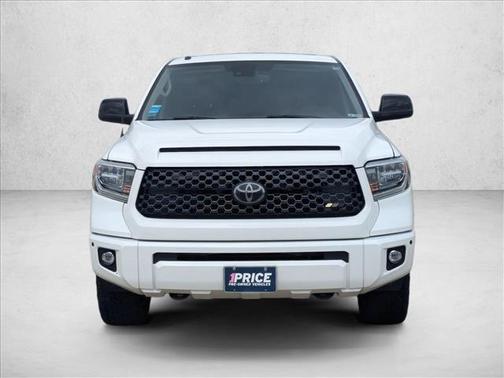 Super White 2019 Toyota Tundra Platinum