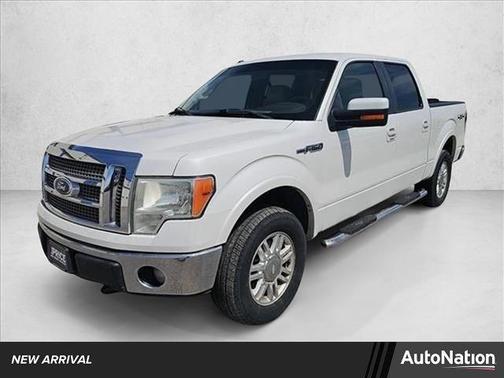 White Platinum Metallic Tri-Coat 2012 Ford F-150 Lariat