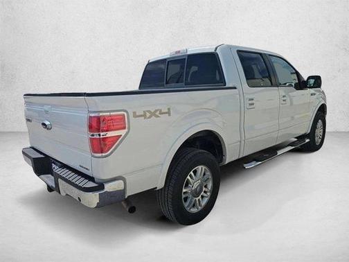 White Platinum Metallic Tri-Coat 2012 Ford F-150 Lariat