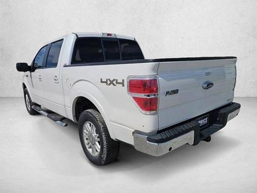 White Platinum Metallic Tri-Coat 2012 Ford F-150 Lariat