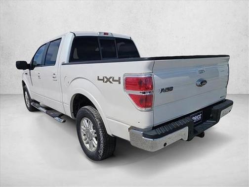 White Platinum Metallic Tri-Coat 2012 Ford F-150 Lariat
