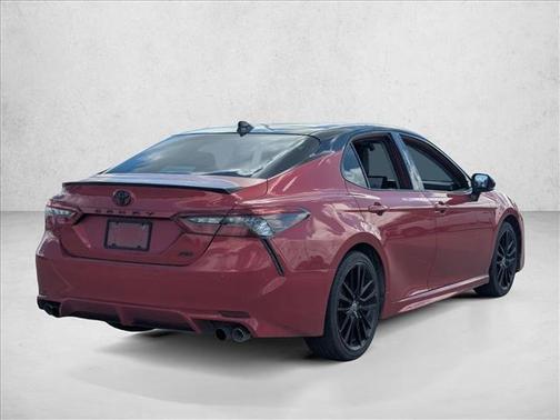 Supersonic Red/Midnight Black Metallic 2022 Toyota Camry XSE