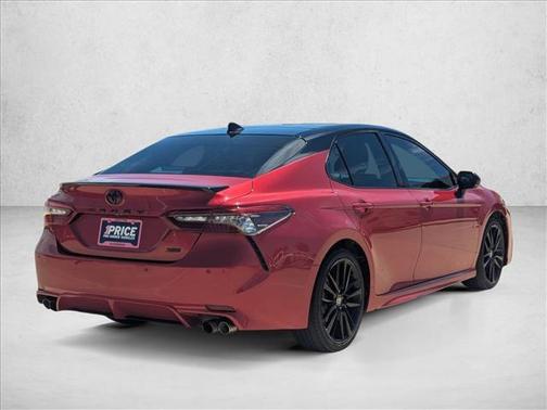 Supersonic Red/Midnight Black Metallic 2022 Toyota Camry XSE