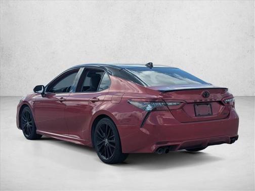 Supersonic Red/Midnight Black Metallic 2022 Toyota Camry XSE