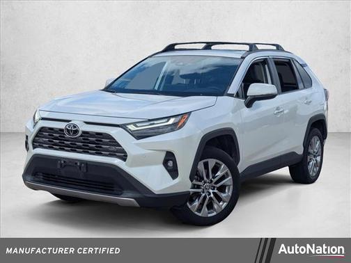 Blizzard Pearl 2022 Toyota RAV4 Limited