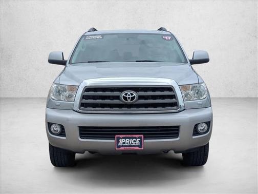 Silver Sky Metallic 2017 Toyota Sequoia SR5