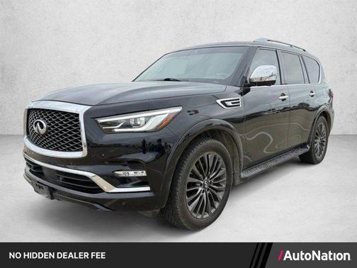 Black Obsidian 2022 INFINITI QX80 SENSORY AWD