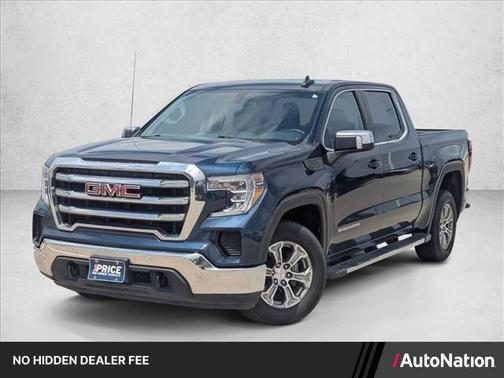 Pacific Blue Metallic 2020 GMC Sierra 1500 SLE