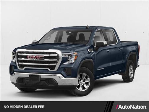 Pacific Blue Metallic 2020 GMC Sierra 1500 SLE
