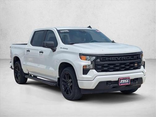Summit White 2024 Chevrolet Silverado 1500 Custom