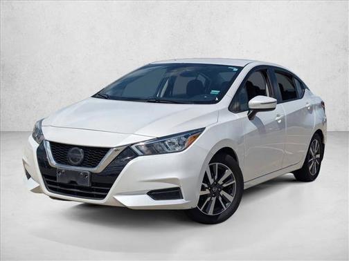 Aspen White TriCoat Pearl 2020 Nissan Versa 1.6 SV