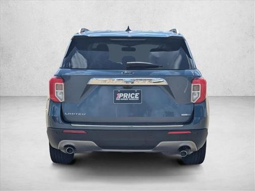 Blue Metallic 2020 Ford Explorer Limited