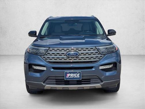 Blue Metallic 2020 Ford Explorer Limited