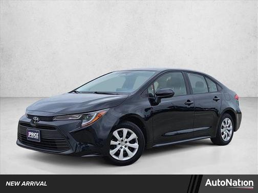 Midnight Black Metallic 2023 Toyota Corolla LE