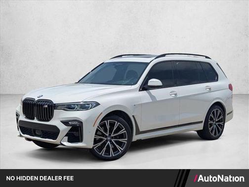 Alpine White 2021 BMW X7 M50i