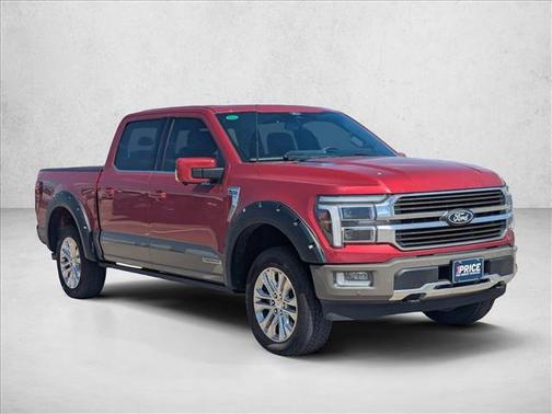 Rapid Red Metallic Tinted Clearcoat 2025 Ford F-150 King Ranch