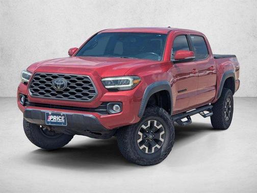 Barcelona Red Metallic 2021 Toyota Tacoma TRD Off Road