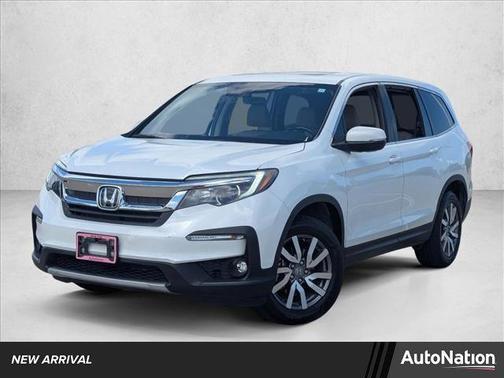 Platinum White Pearl 2021 Honda Pilot 2WD EX-L