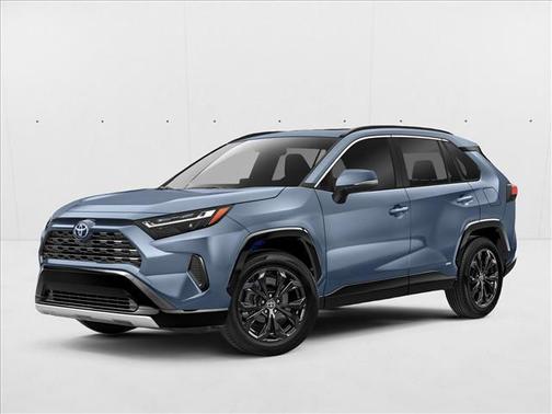 Cavalry Blue 2023 Toyota RAV4 Hybrid SE