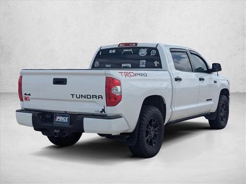 Super White 2019 Toyota Tundra TRD Pro 5.7L V8