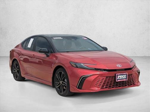 Supersonic Red w/Midnight Black Metallic Roof 2026 Toyota Camry XSE