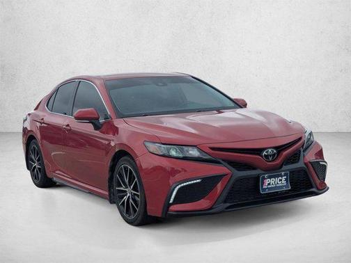 Supersonic Red 2023 Toyota Camry SE